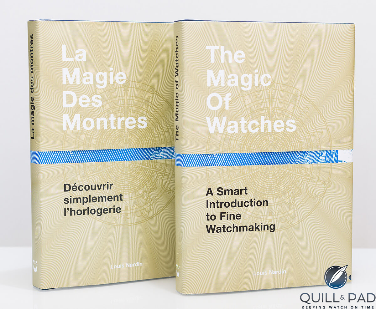 The cover of ‘The Magic of Watches’, available in English and French