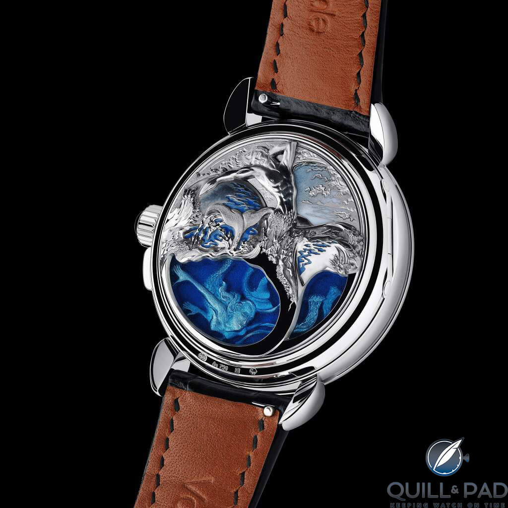 Voutilainen Triton et Sirène with the back cover closed