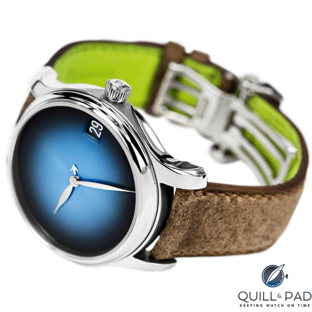 H. Moser & Cie. Endeavour Perpetual Calendar Concept Funky Blue