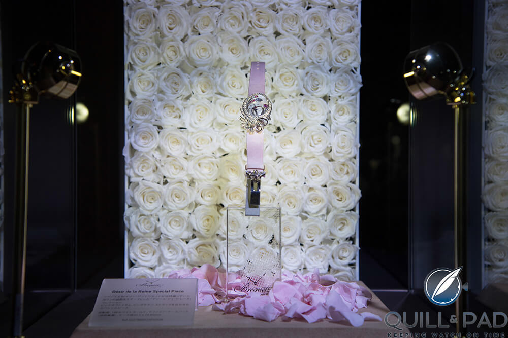 Breguet Désir de la Reine Haute Joaillerie, a unique piece in honor of the “Marie-Antoinette, a Queen in Versailles” exhibition at Mori Arts Center