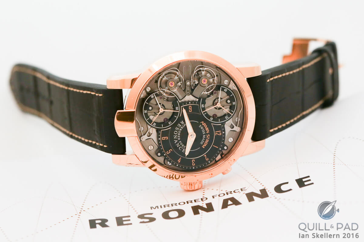Armin Strom Mirrored Force Resonance Fire