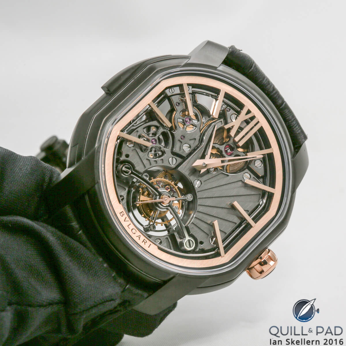 Bulgari Daniel Roth Carillon Minute Repeater Tourbillon in titanium