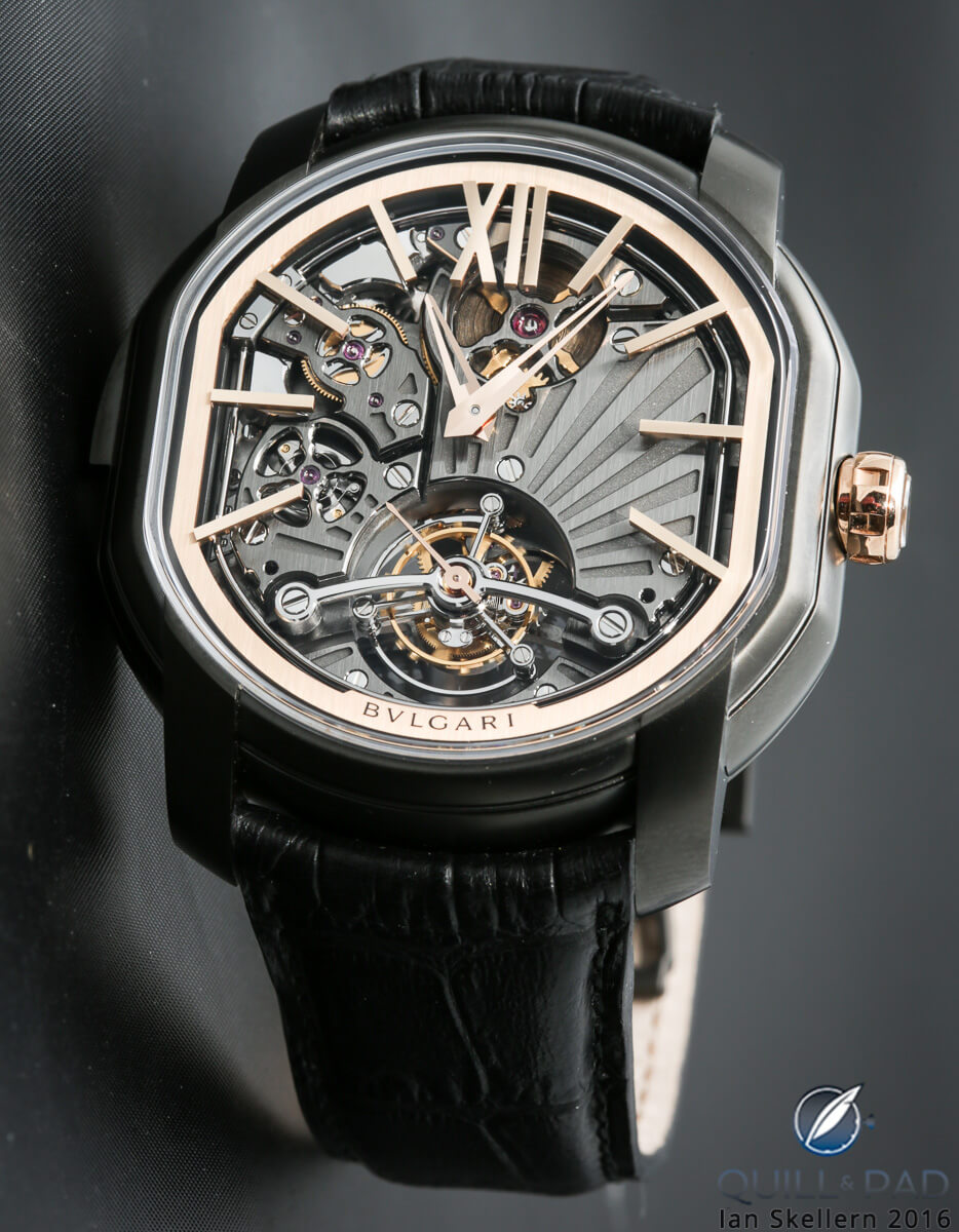 Bulgari Carillon Minute Repeater Tourbillon in titanium