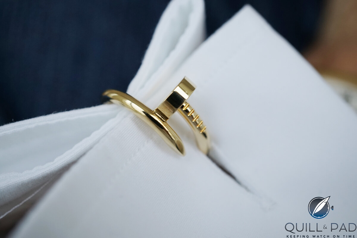 Cartier Juste un Clou cufflink