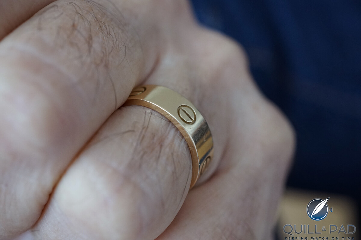 Cartier Love ring