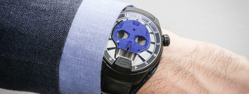HYT Skull Axl Rose on the wrist
