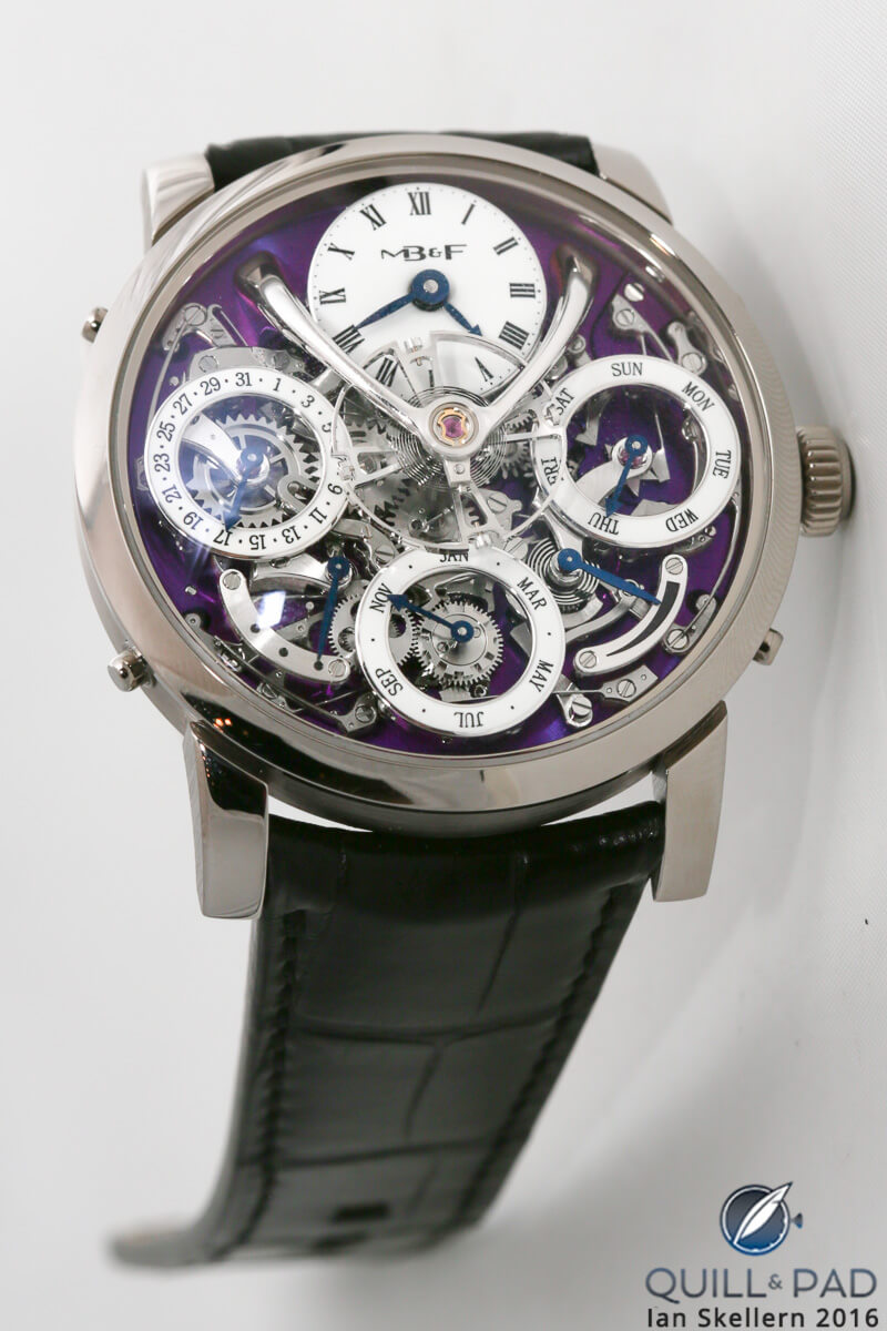 MB&F Legacy Machine Perpetual Purple
