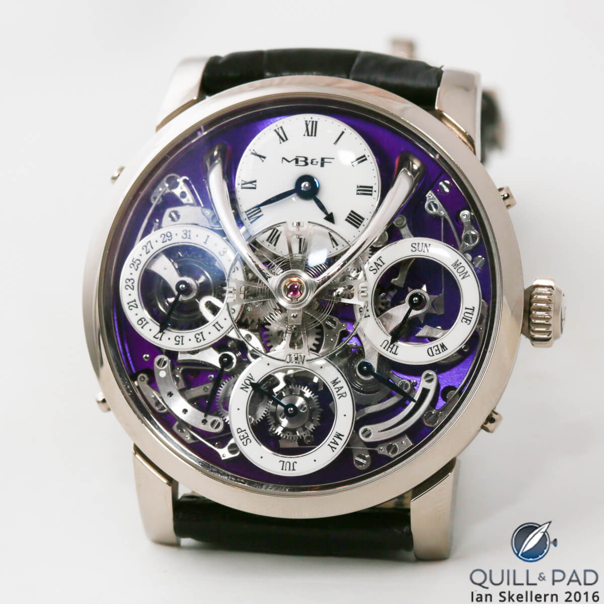 MB&F Legacy Machine Perpetual Purple