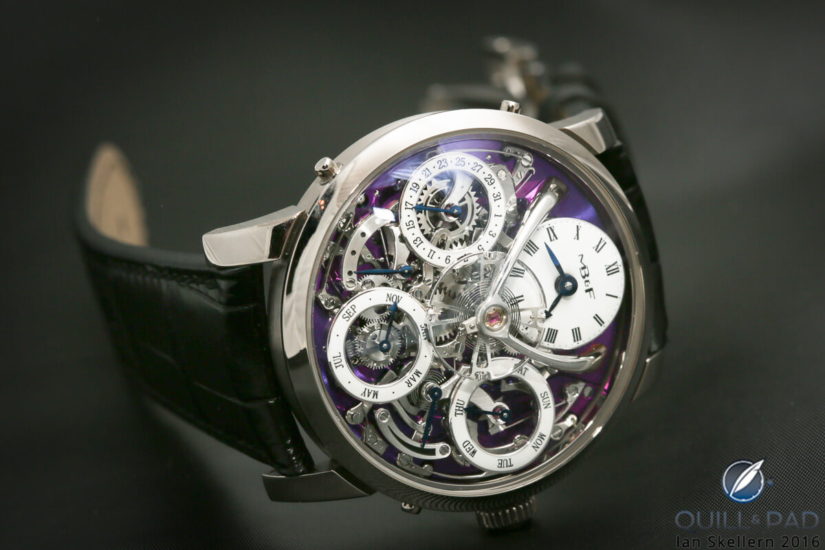 MB&F Legacy Machine Perpetual Purple