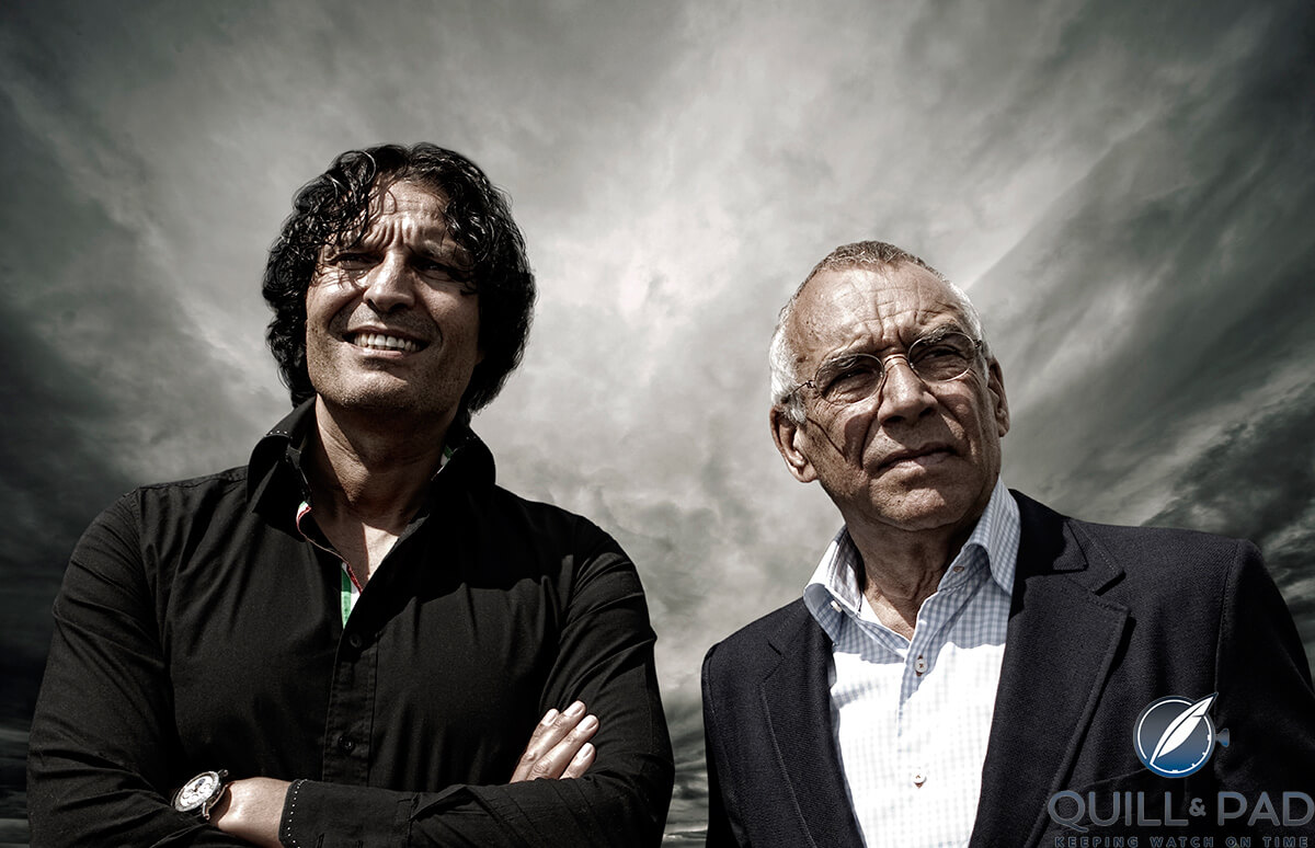 Daniel Reintjes (left) and Christiaan van der Klaauw