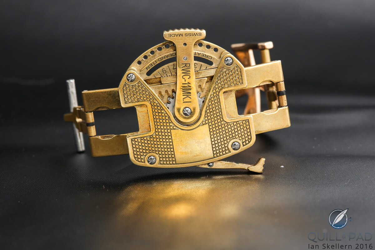 Prototype Roland Iten RWC11 symmetrically adjustable watch clasp