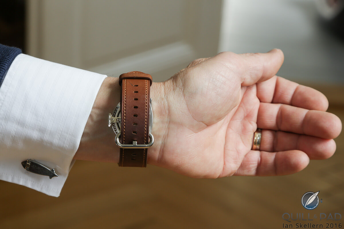 Roland Iten RWC11 symmetrically adjustable watch clasp