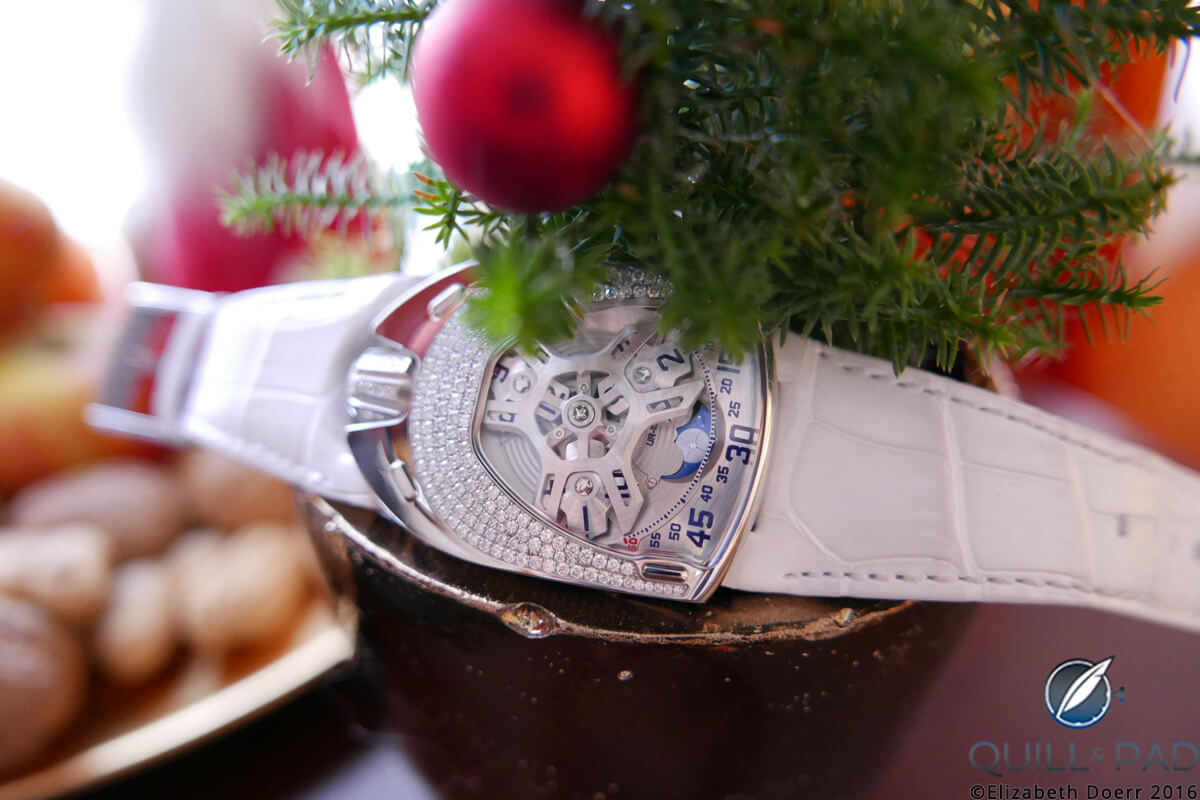All I want for Christmas is a Urwerk UR-106 Lotus White
