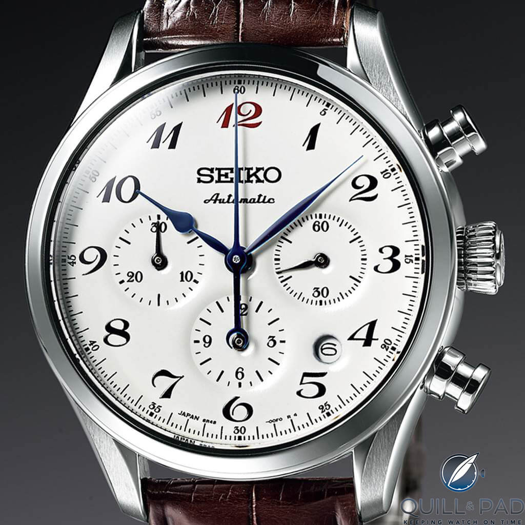 Seiko Presage Automatic Chronograph Enamel Dial