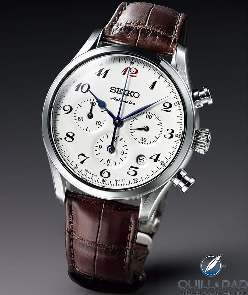 Seiko Presage Automatic Chronograph Enamel Dial