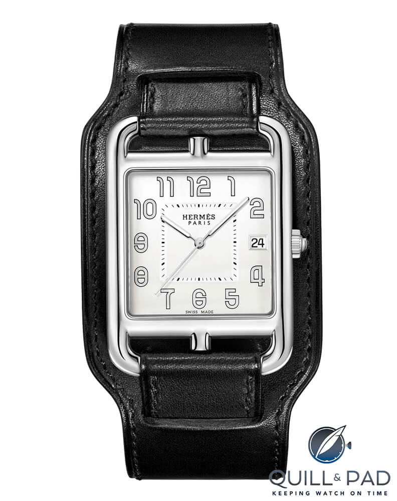 Hermès Cape Cod Bracelet de Force, a celebratory men’s watch for 25 years of the line