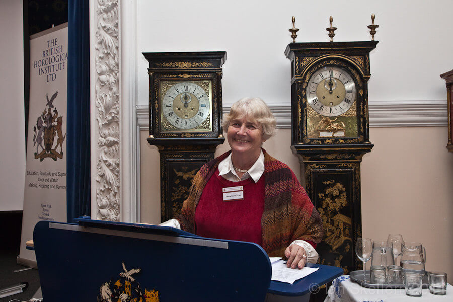 Jenny Haller Pratt speaking at the Derek Pratt memorial seminar at the BHI’s Upton Hall in 2011