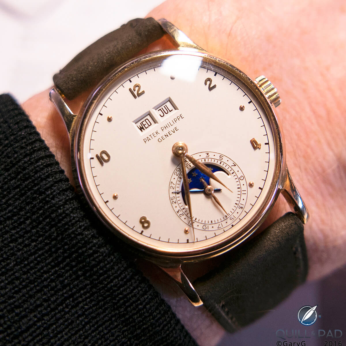 The author’s second November auction purchase: Patek Philippe Reference 1526 in pink gold