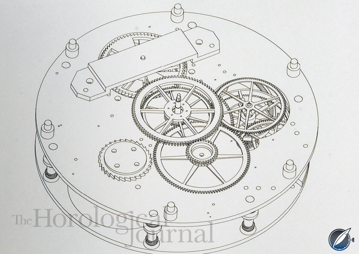 CAD drawing of H4 (photo courtesy British Horological Journal)