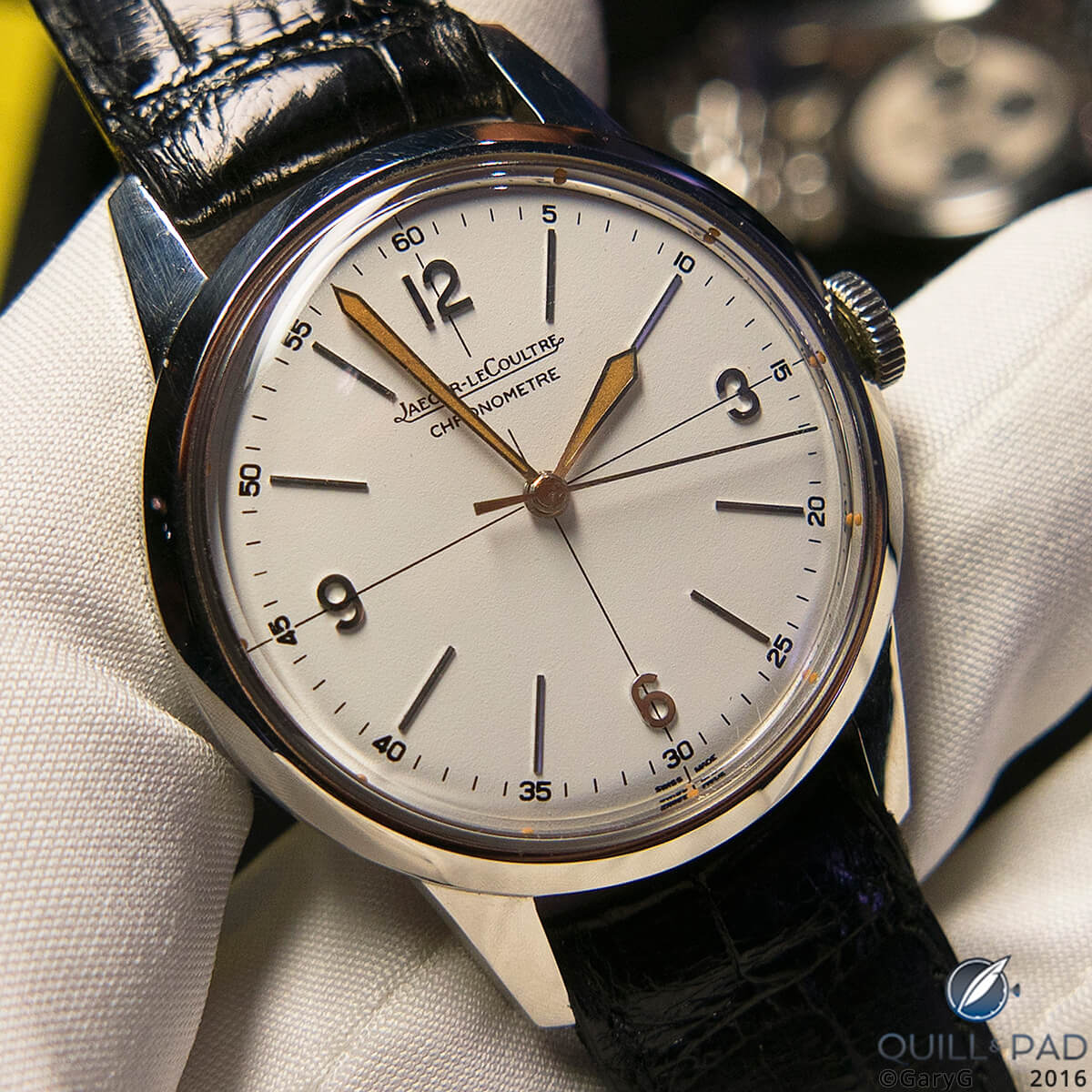 Mint-condition Jaeger-LeCoultre vintage Chronomètre Geophysic