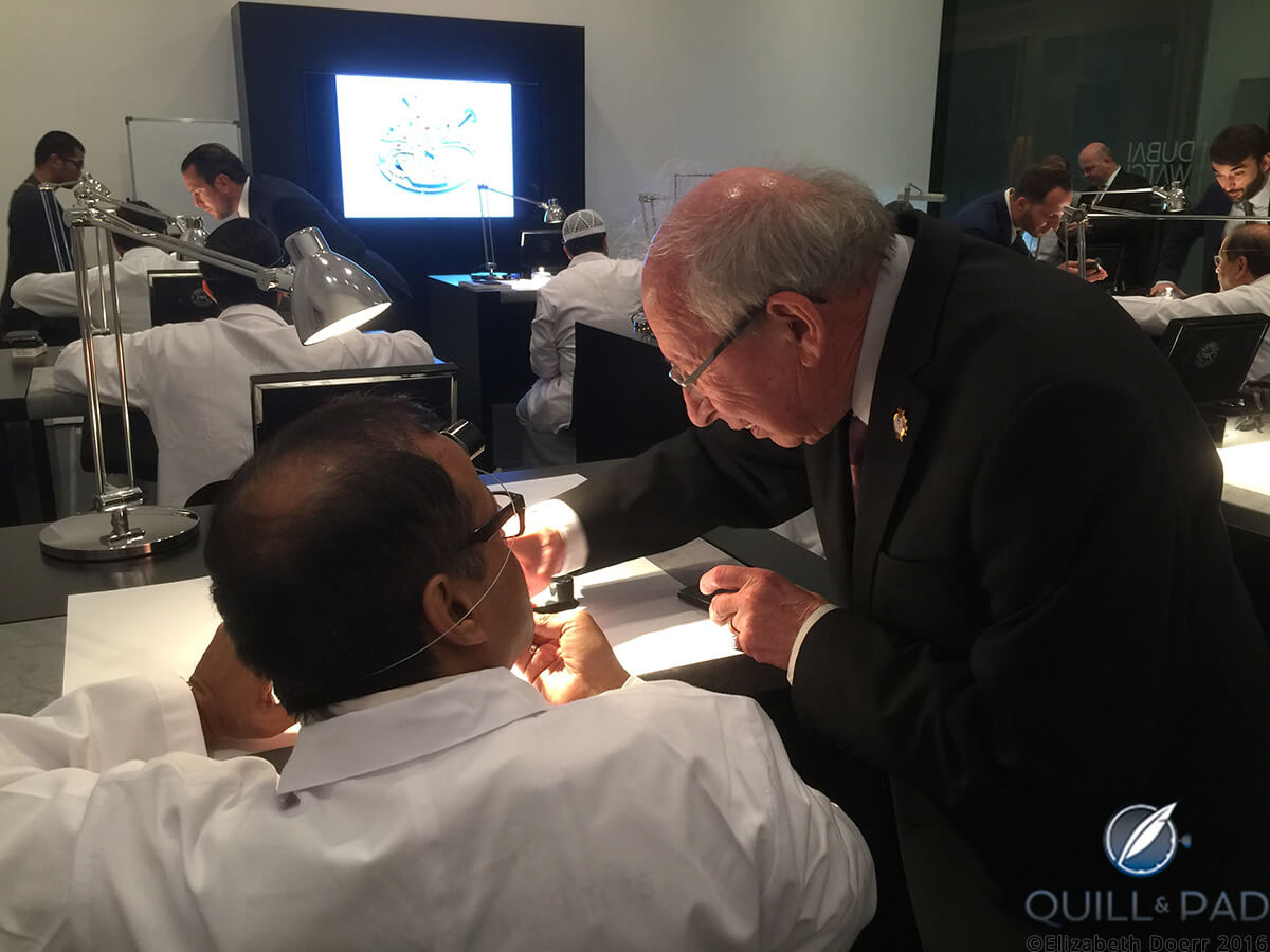 IWC’s Kurt Klaus heads up a master class at Dubai Watch Week 2016