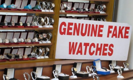 Genuine fake watches