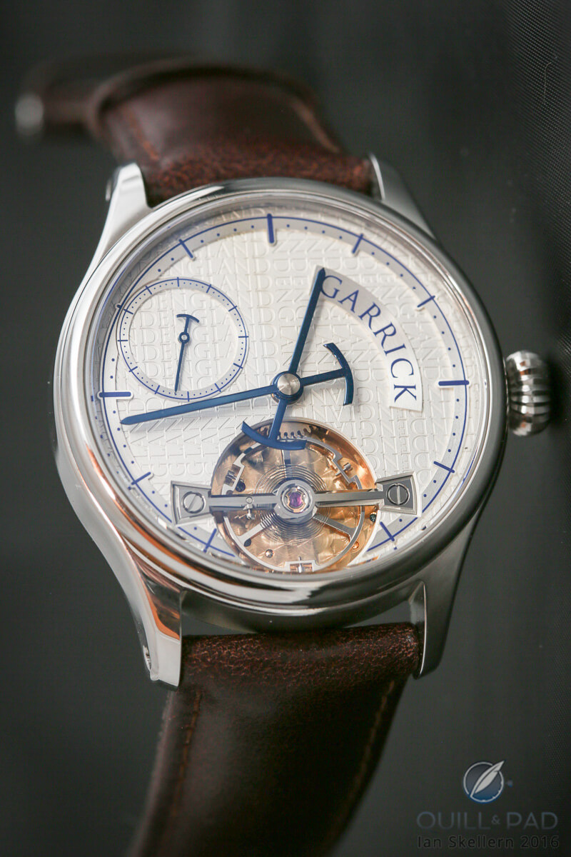 Garrick Portsmouth with gilded movement