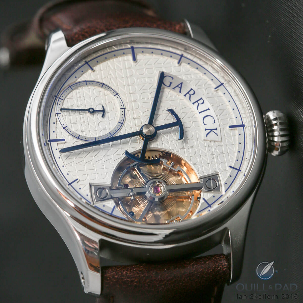 Garrick Portsmouth with gilded movement