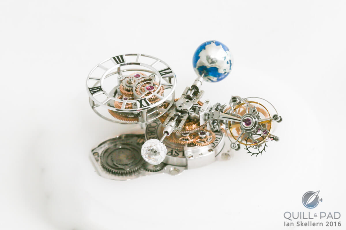 Jacob & Co Astronomia triple-axis tourbillon movement