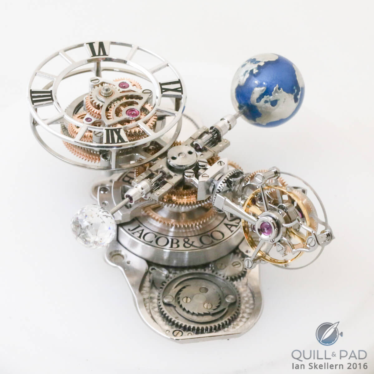 Jacob & Co Astronomia triple-axis tourbillon movement