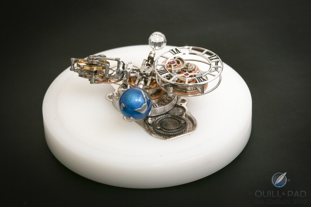 Jacob & Co Astronomia triple-axis tourbillon movement