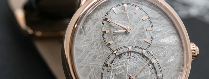 Jaquet Droz Grande Séconde Quantième Meteorite