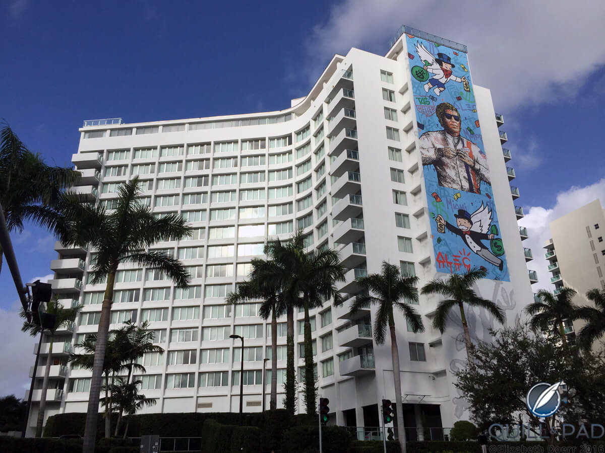 Mondrian hotel Alec Monopoly TAG Heuer graffiti