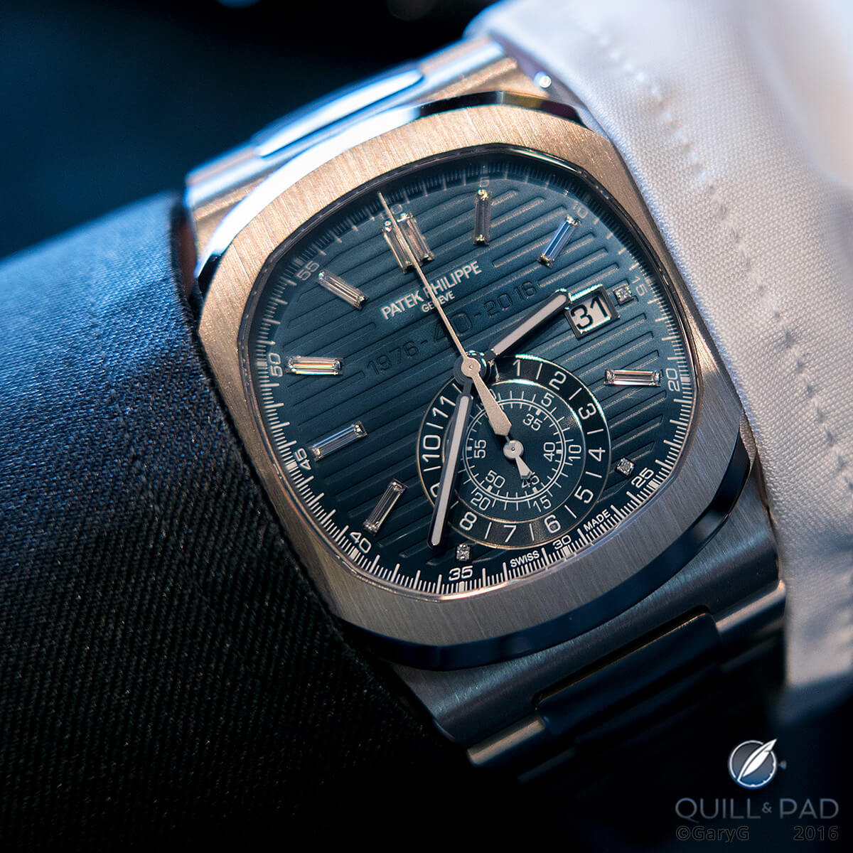 Patek Philippe Nautilus Ref. 5976/1G on the Author’s Wrist
