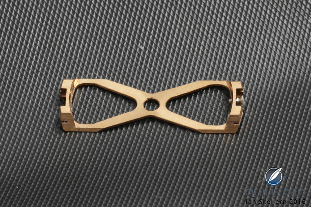The distinctively unique balance wheel of the Oscillon l’Instant de Vérité