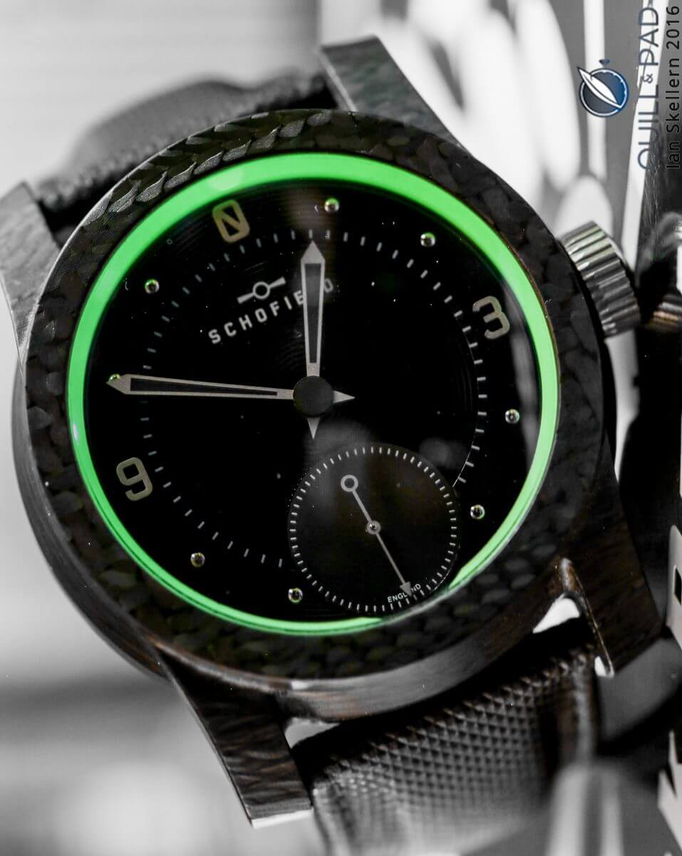 Schofield Blacklamp Moonglow with lume by Black Badge