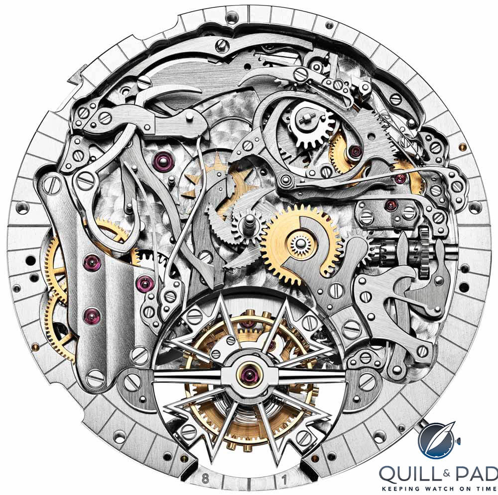 Vacheron Constantin Caliber 2755 TMR featuring a minute repeater and tourbillon