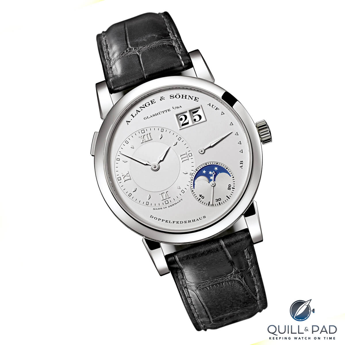Lange & Söhne Lange 1 Moon Phase in platinum