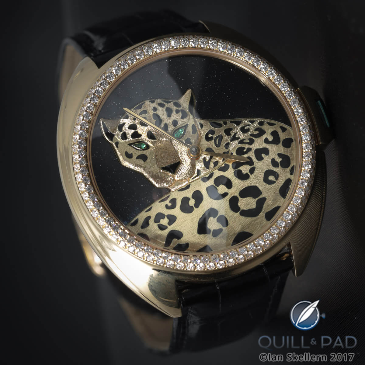 Cartier Ronde Louis Cartier XL Flamé Gold