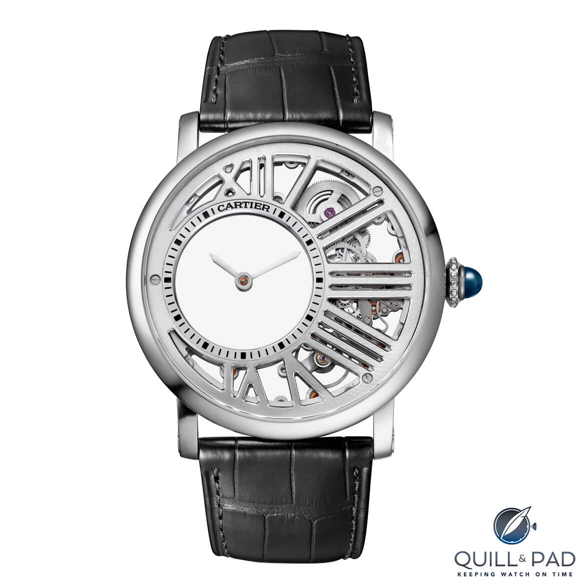Cartier Rotonde de Cartier Skeleton Mysterious Hour