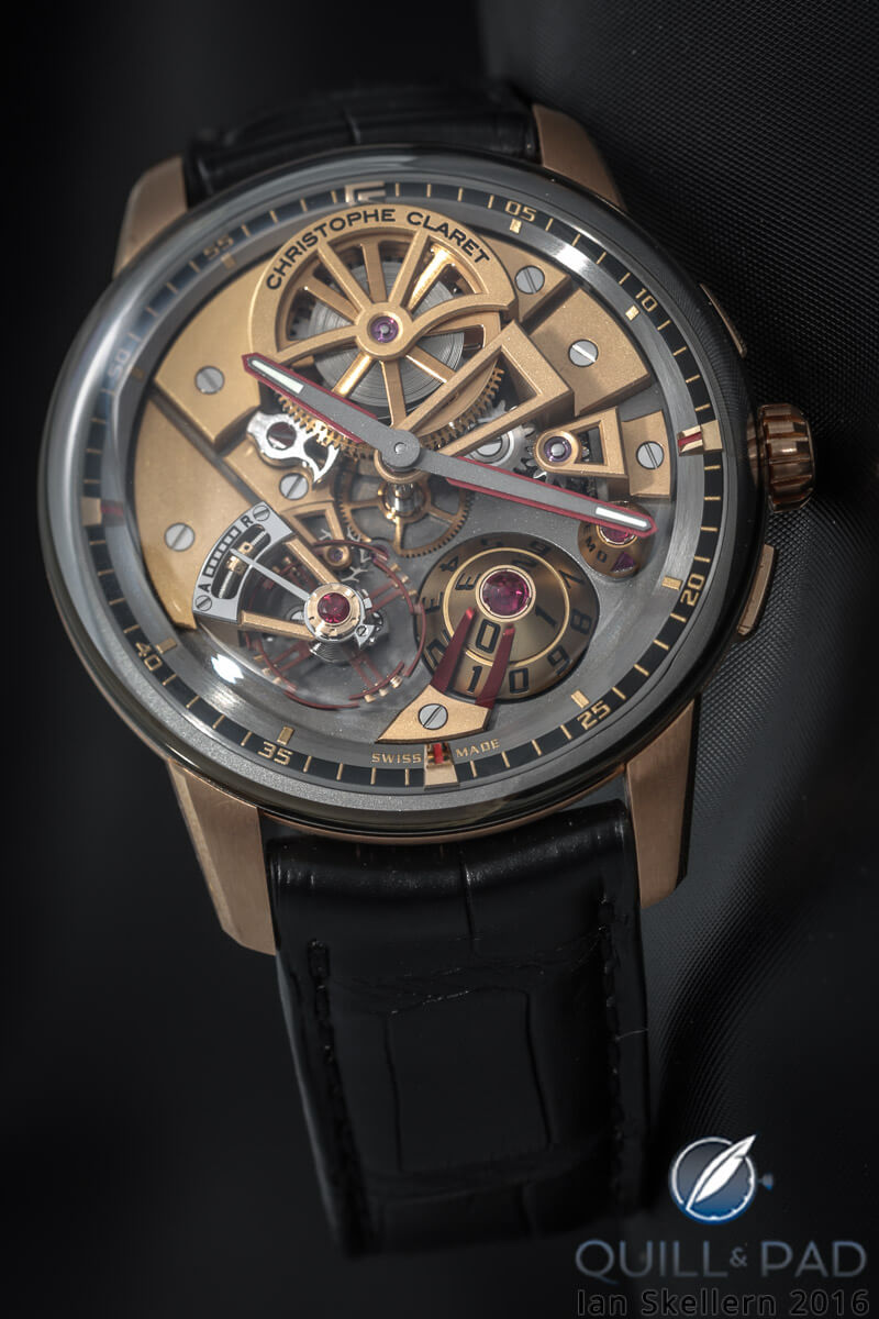 Christophe Claret Maestro in pink gold
