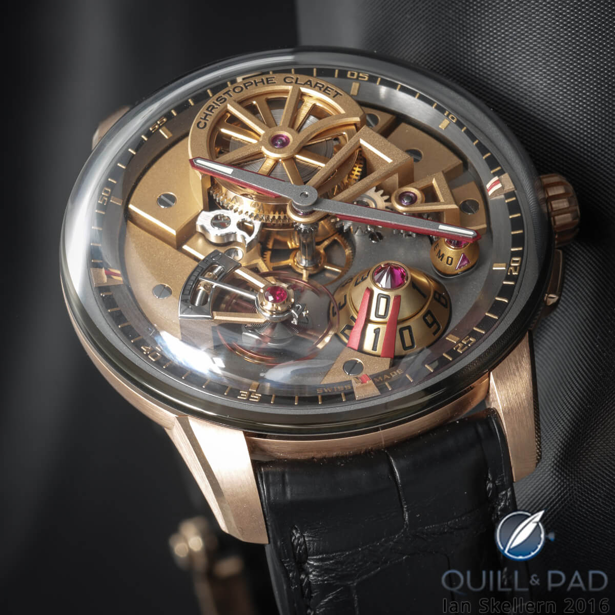 Christophe Claret Maestro in pink gold