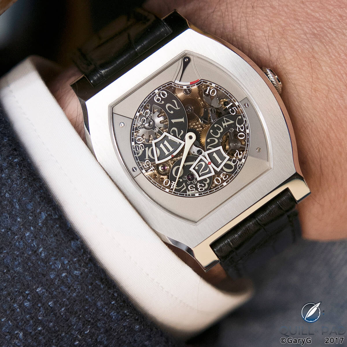 F.P. Journe Vagabondage 3 on the wrist
