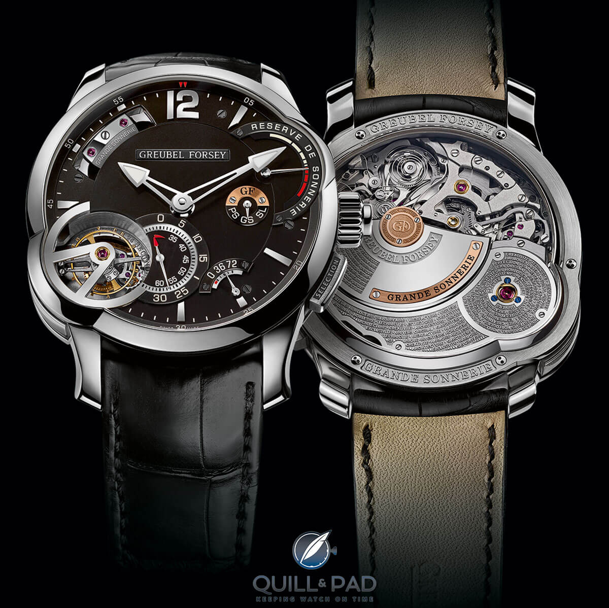Greubel Forsey Grande Sonnerie front and back
