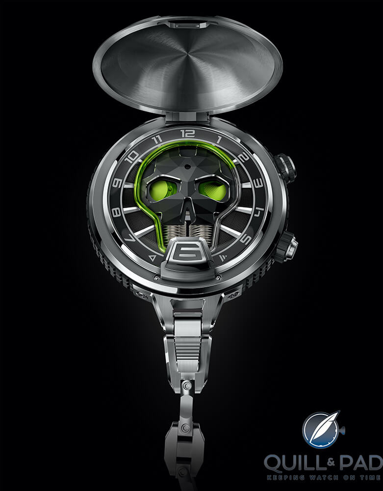 HYT Skull Pocket open