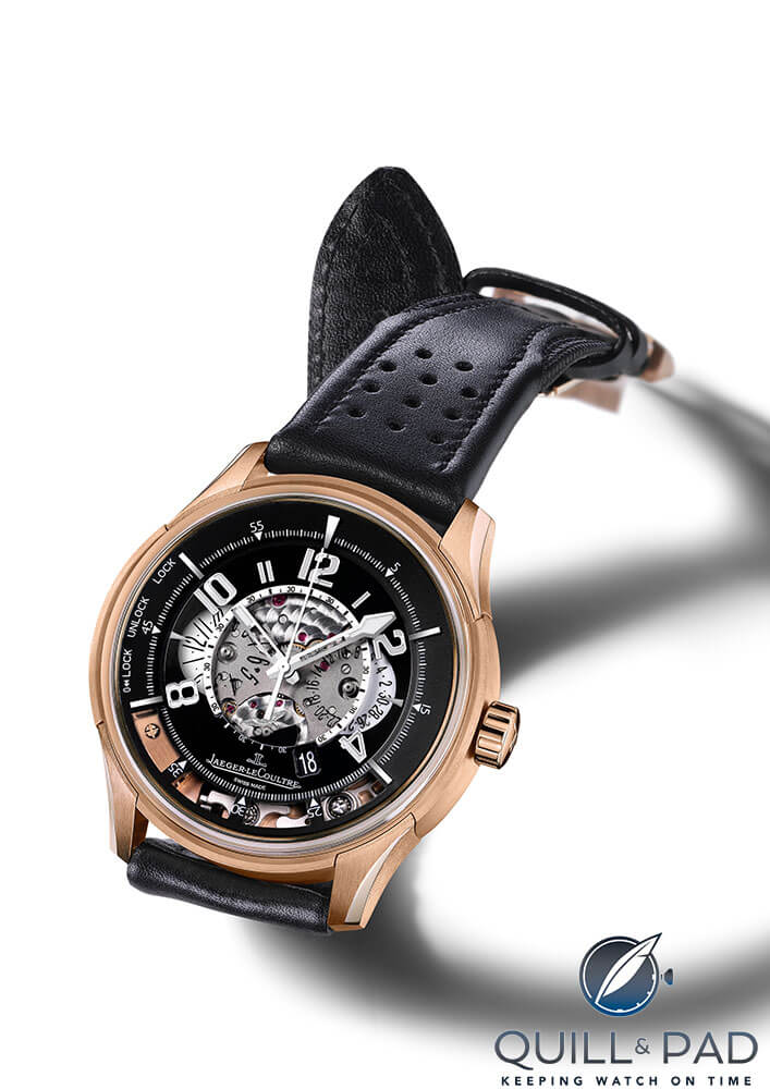 Jaeger-LeCoultre Amvox 2 Chronograph DBS in red gold