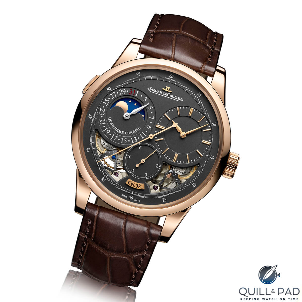 Jaeger-LeCoultre Duomètre Quantième Lunaire 42