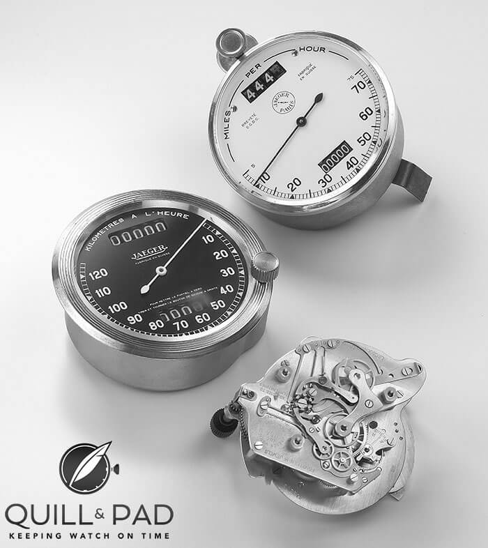 Jaeger automobile instruments from the 1920s