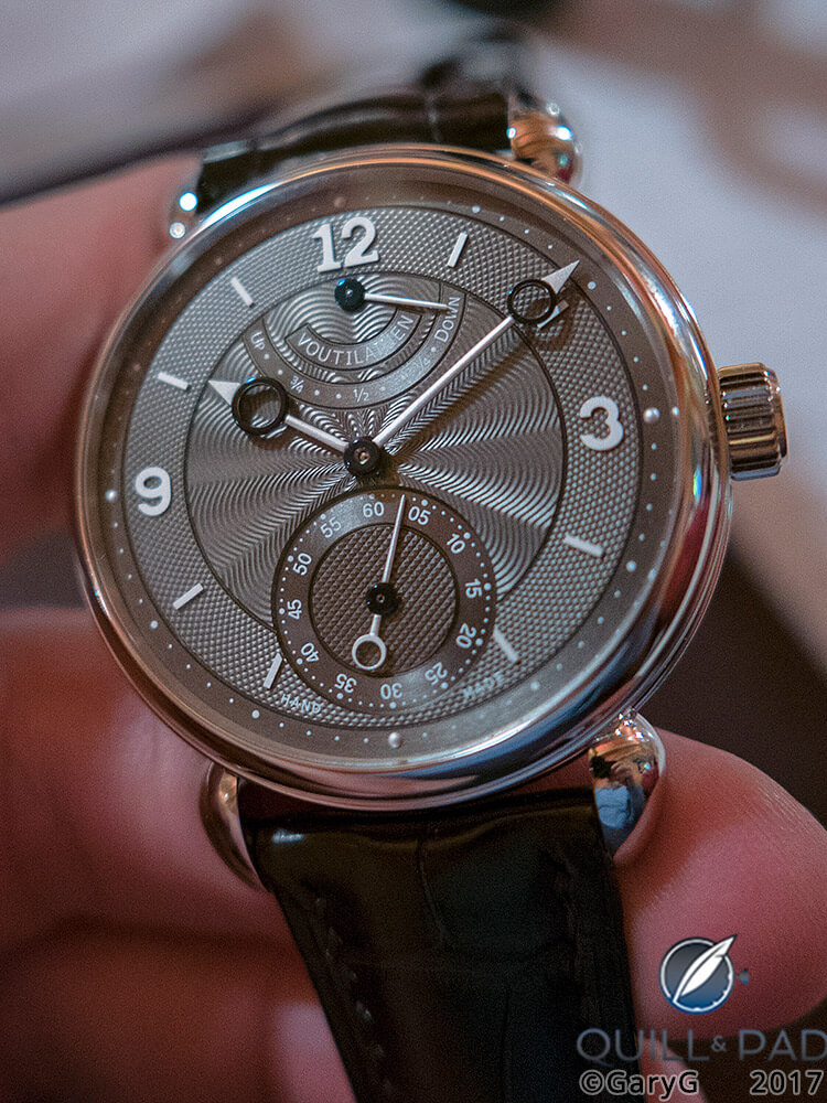 Vingt-8 with Power Reserve at 12 o’clock