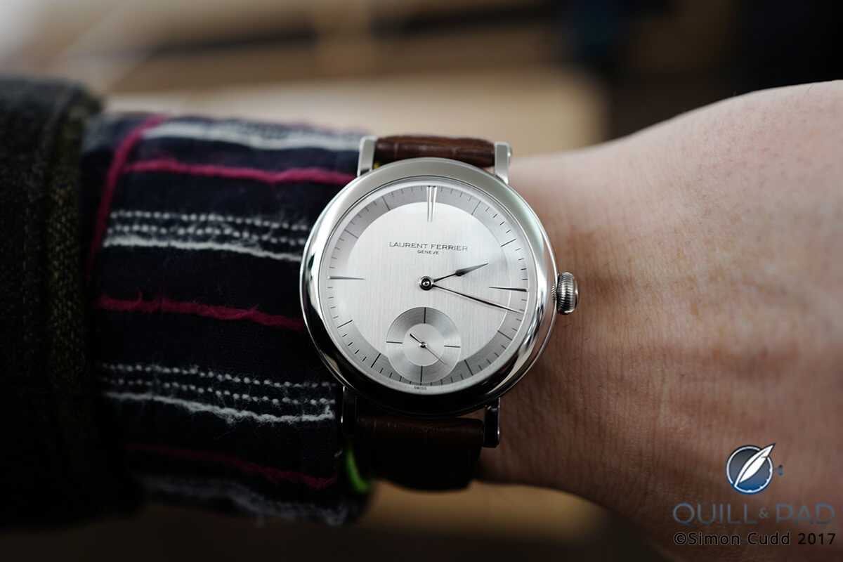 Laurent Ferrier Galet Micro Rotor Montre Ecole